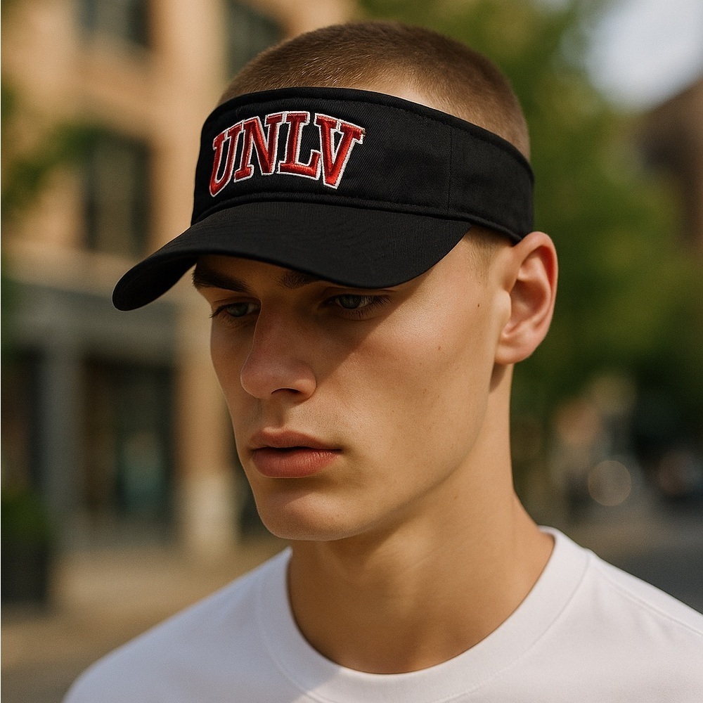 Top of the World UNLV Black Visor